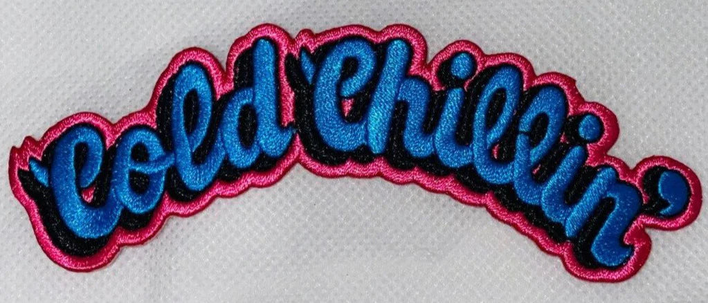Cold Chillin' Pink and Blue Logo Patch