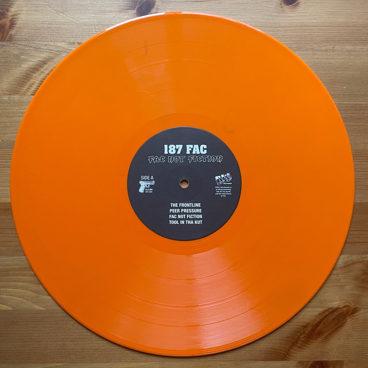 187 Fac - Fac Not Fiction 2LP (Colour Vinyl)