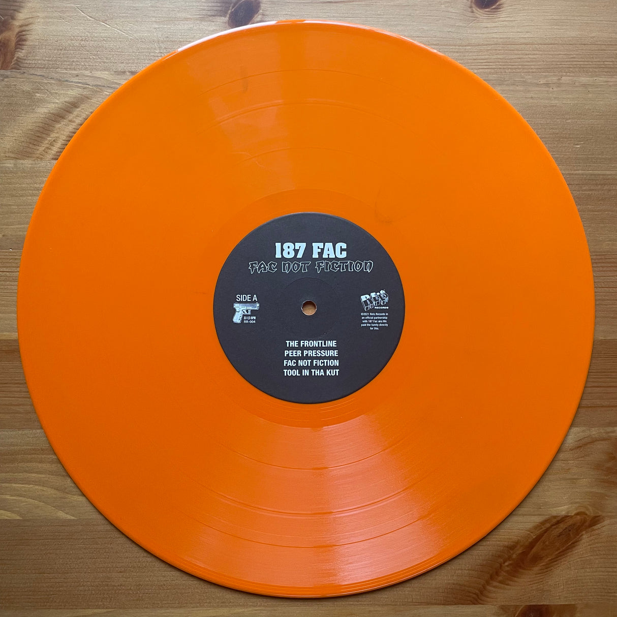 187 Fac - Fac Not Fiction 2LP (Colour Vinyl)