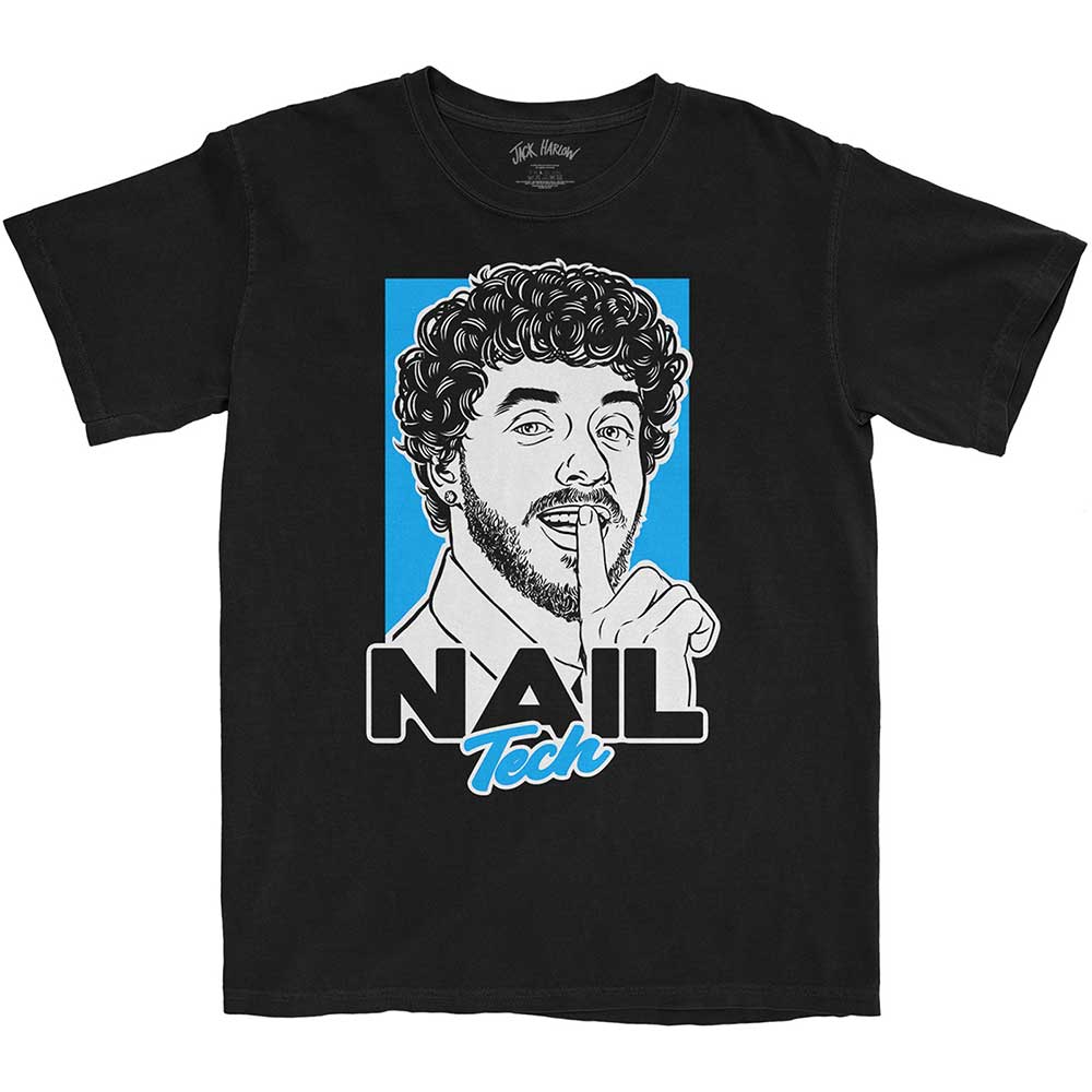 Jack Harlow Unisex T-Shirt: Nail Tech Black