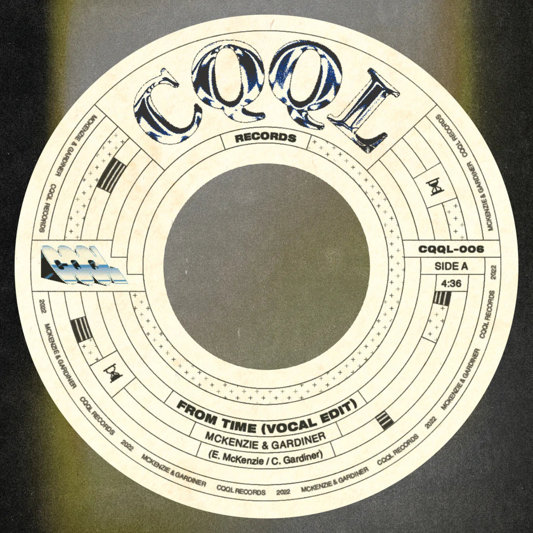 McKenzie & Gardiner - From Time b/w From Time (Groove Version) 7-Inch