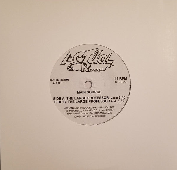 Main Source - The Large Professor 7-Inch