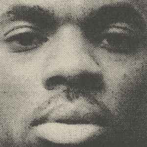 Black and white album cover featuring a close-up of a person's face, presumably the artist Vince Staples.