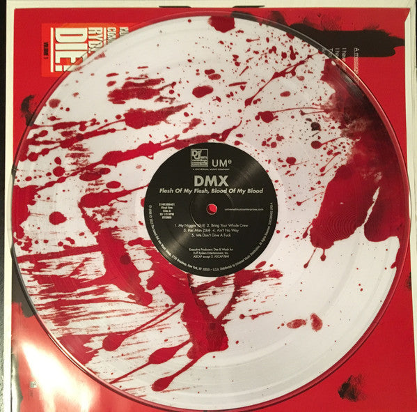 DMX - Flesh Of My Flesh , Blood Of My Blood (15 Year Anniversary Edition, Blood Splatter Vinyl) 2LP