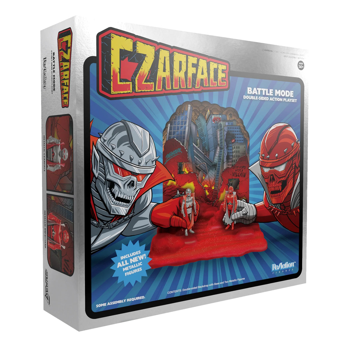 Czarface ReAction Figures Battle Mode Double-Sided Playset – Beat