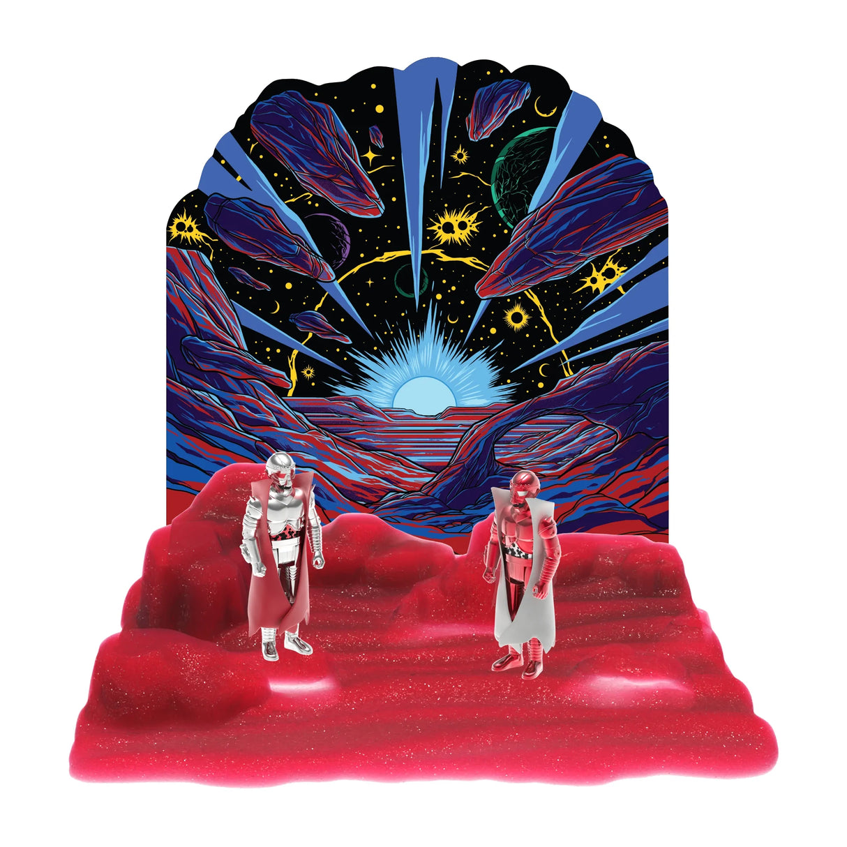 Czarface ReAction Figures Battle Mode Double-Sided Playset