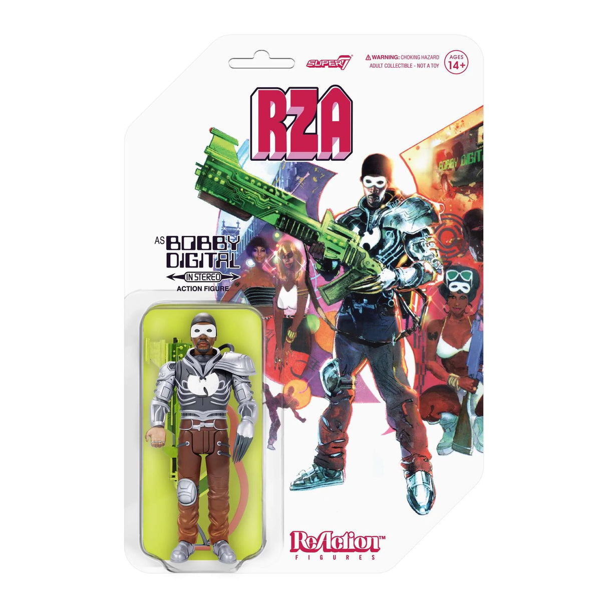 RZA ReAction Figure Bobby Digital