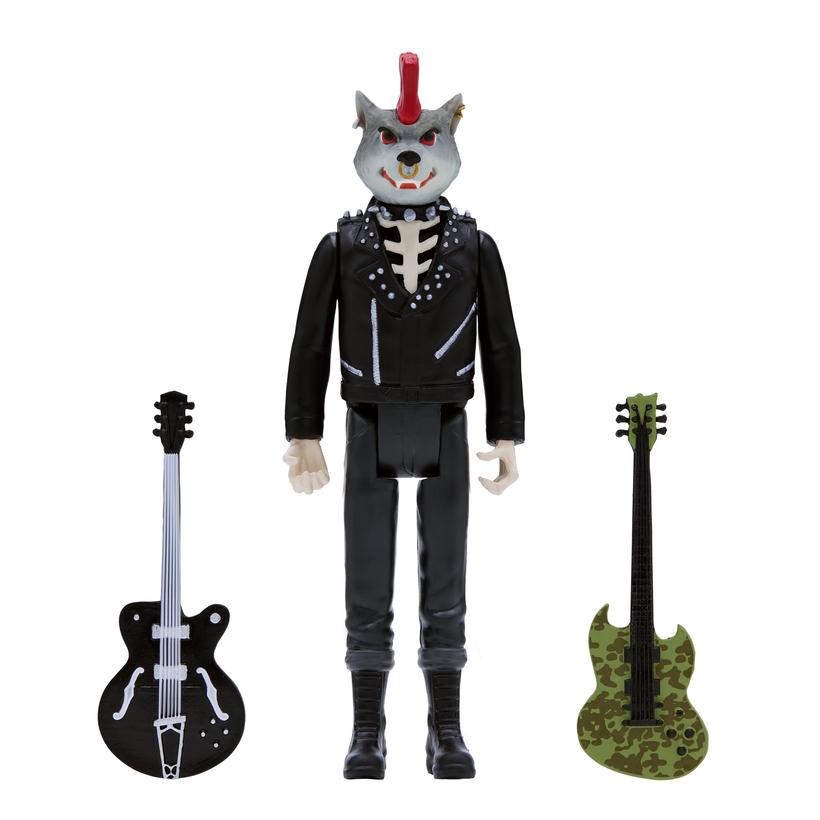 Rancid ReAction Figure Wave 3 -Skeletim (Wolf Head)
