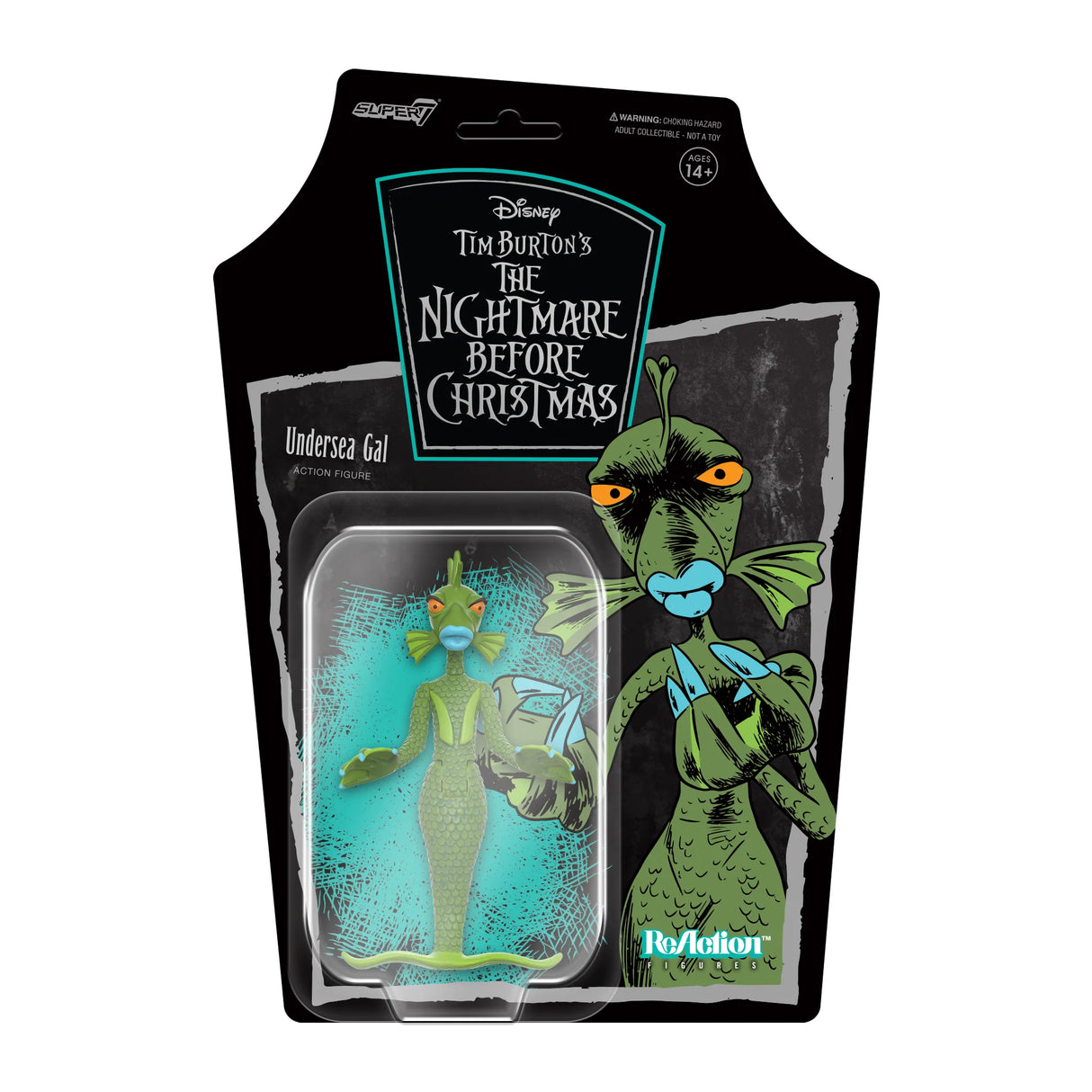 Tim Burton's The Nightmare Before Christmas ReAction Figures Wave 2 Undersea Gal