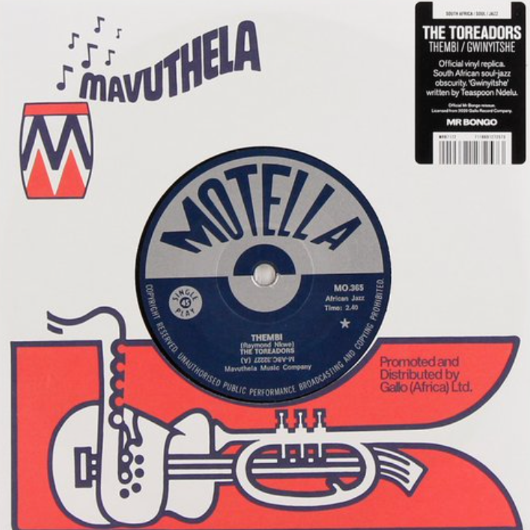 The Toreadors - Thembi / Gwinyitshe 7-Inch