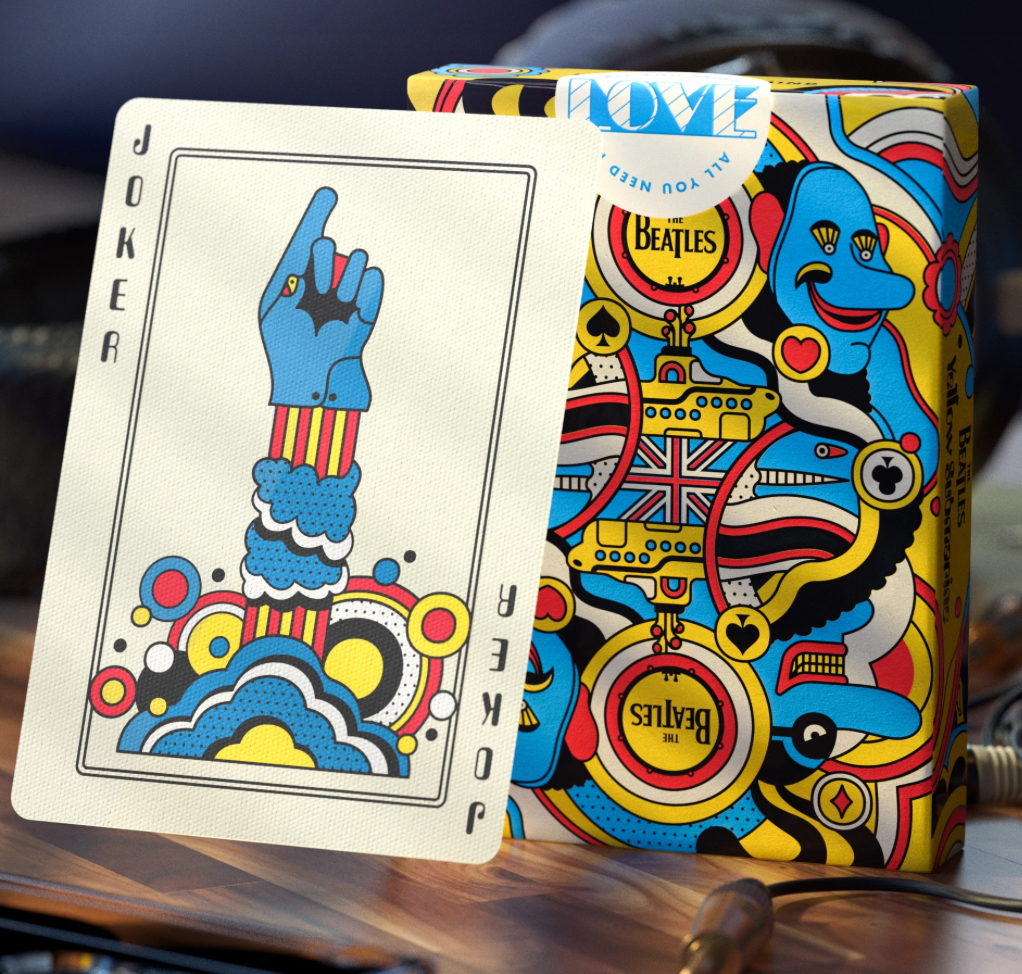 The Beatles - Yellow Submarine Playing Cards