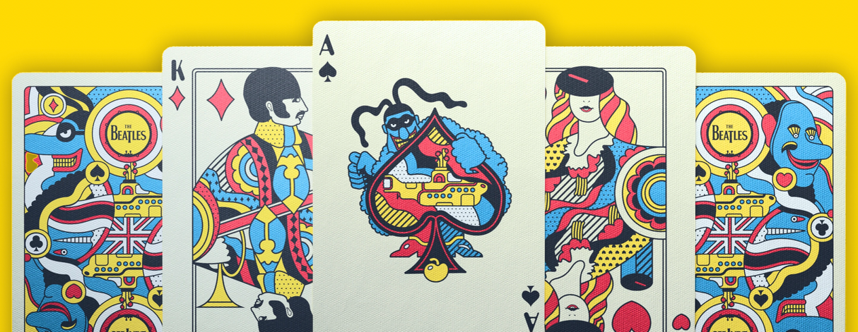 The Beatles - Yellow Submarine Playing Cards