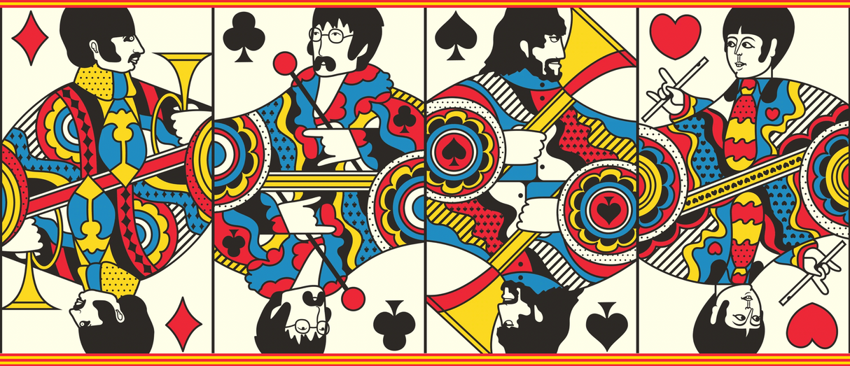 The Beatles - Yellow Submarine Playing Cards