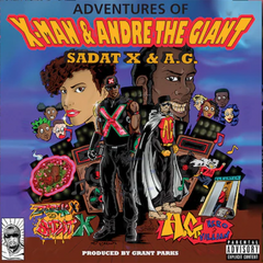 Sadat X & A.G. - Adventures of X-Man & Andre the Giant 7-Inch  (with Comic/Poster)