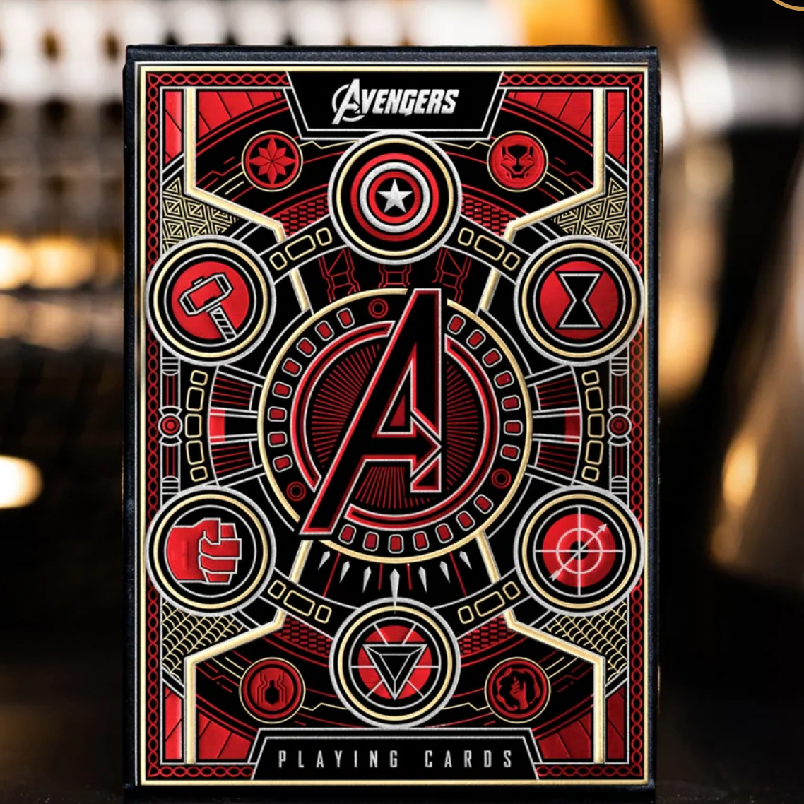 Avengers - Infinity Saga Playing Cards (Red)
