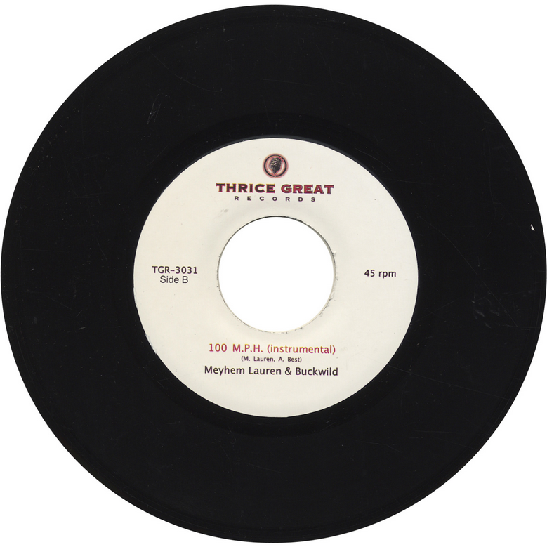 Buckwild & Meyhem Lauren feat Action Bronson - 100mph 7-Inch
