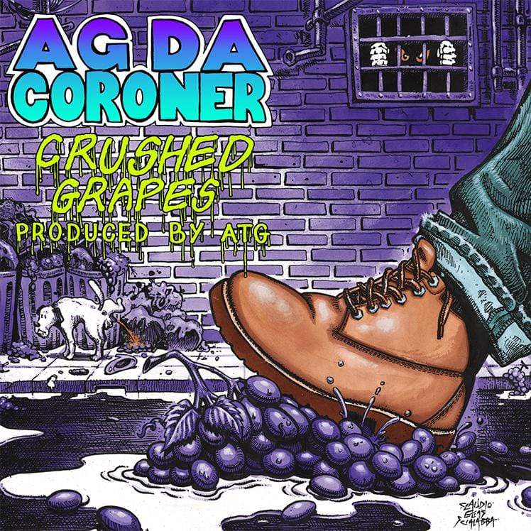 AG Da Coroner - Crushed Grapes LP