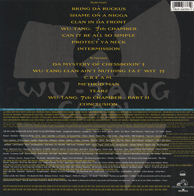 Wu-Tang Clan - Enter The 36 Chambers LP