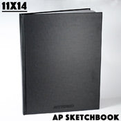AP Blackbook Sketchbook 11x14