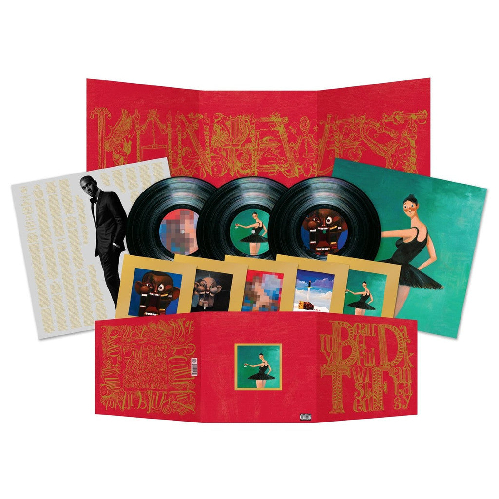 Kanye West - My Beautiful Dark Twisted Fantasy 3LP Deluxe