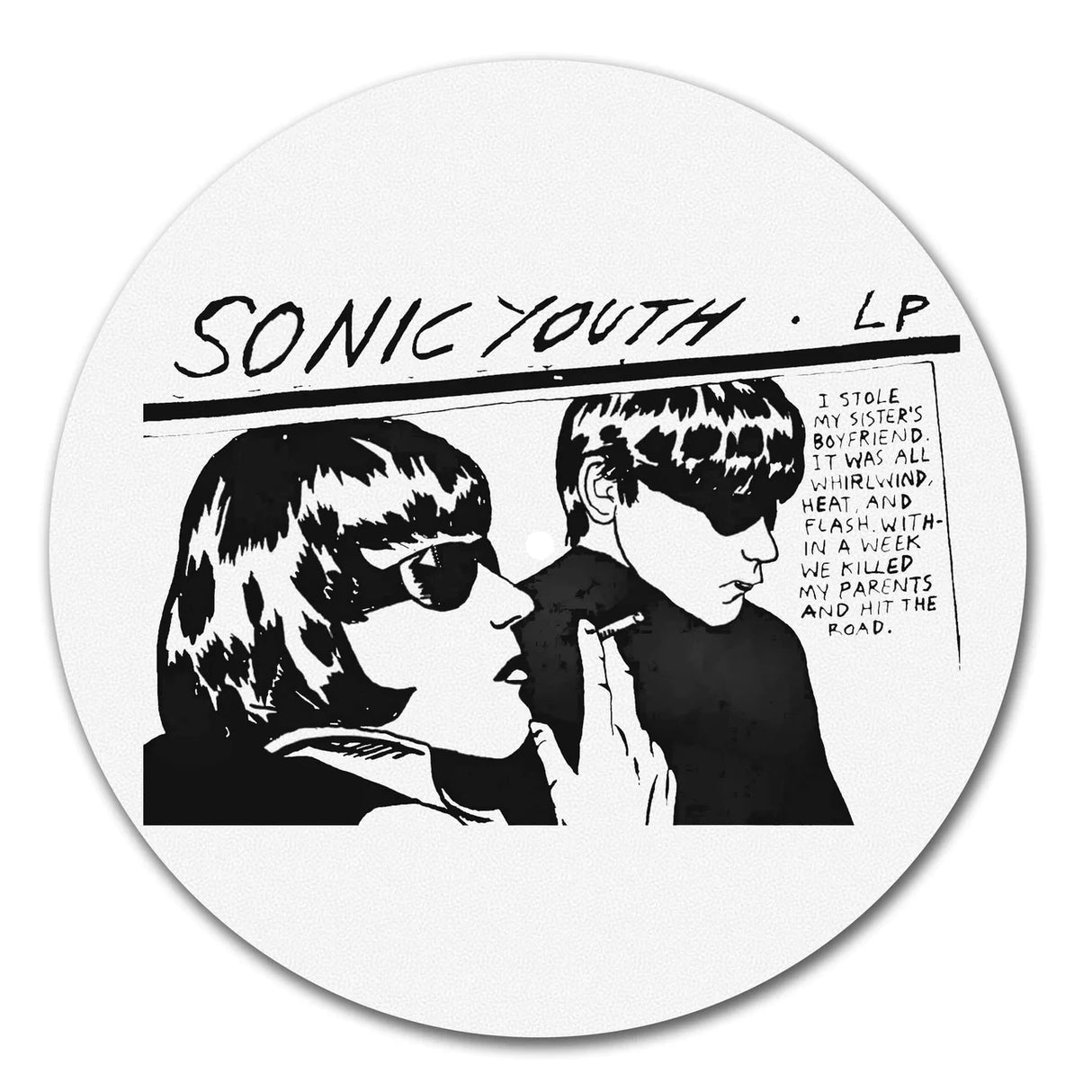 Sonic Youth Turntable Slipmat