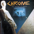 Album cover for 'Chrome' by Half Machine Lip with a statue and futuristic design.