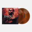 Vinyl record set with DMX album cover featuring a portrait on a white background
