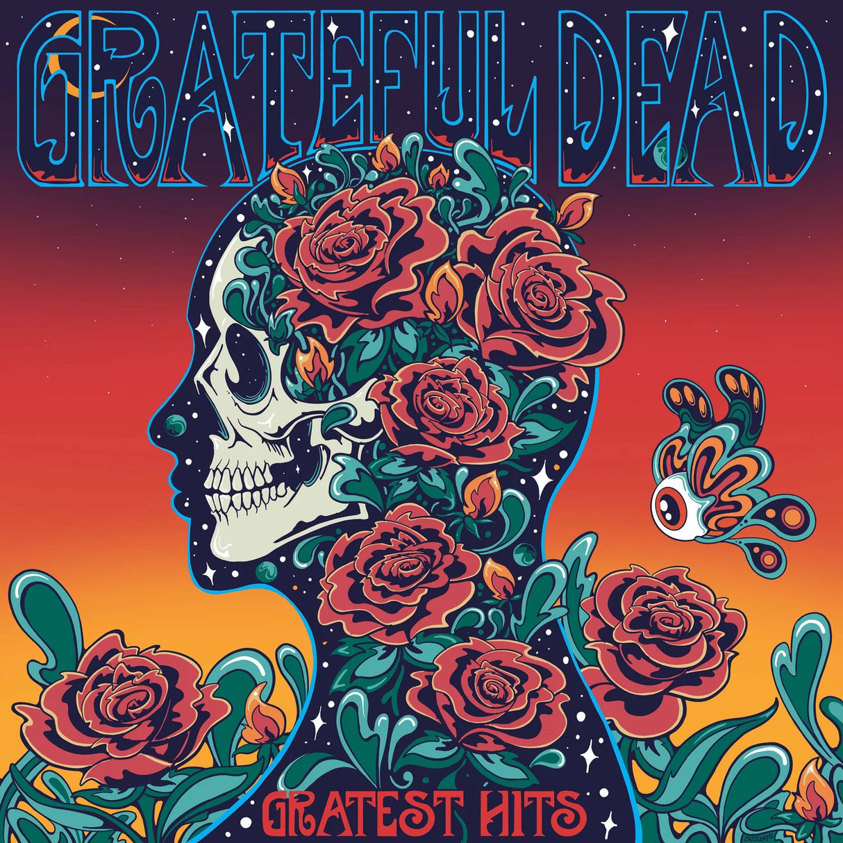 Grateful Dead - Greatest Hits LP (Blue Vinyl)