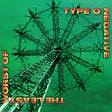 Album cover for Type O Negative's 'Worst of the Least' with a green background and geometric design.