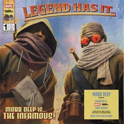 Comic book cover for Marvel's 'Legend Has It.