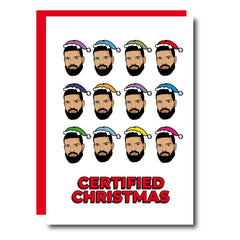 Certified Christmas Drake Greeting Card