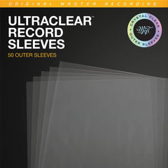 Mofi Archival UltraClear Record Outer Plastic Sleeves 50 Pack