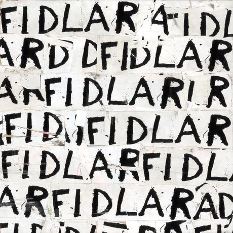 Repetition of the word 'FIDLAR' in black text on a white background