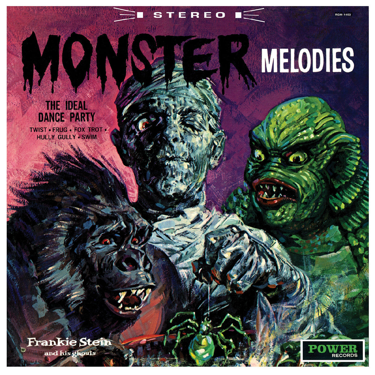 Frankie Stein and His Ghouls - Monster Melodies LP (Radioactive Green Vinyl)