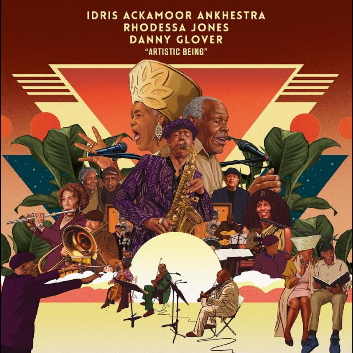 Idris Ackamoor Ankhestra, Danny Glover, Rhodessa Jones - Artistic Being 2LP