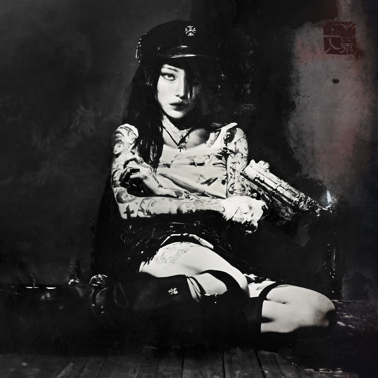 Yeule - Evangelic Girl Is a Gun LP (Iris Of Bloodlust Vinyl)
