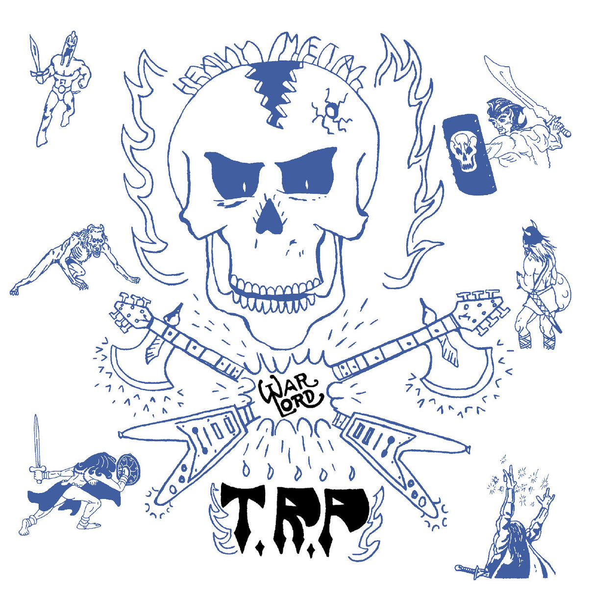 TRP - Warlord LP (Blood Splatter Vinyl)