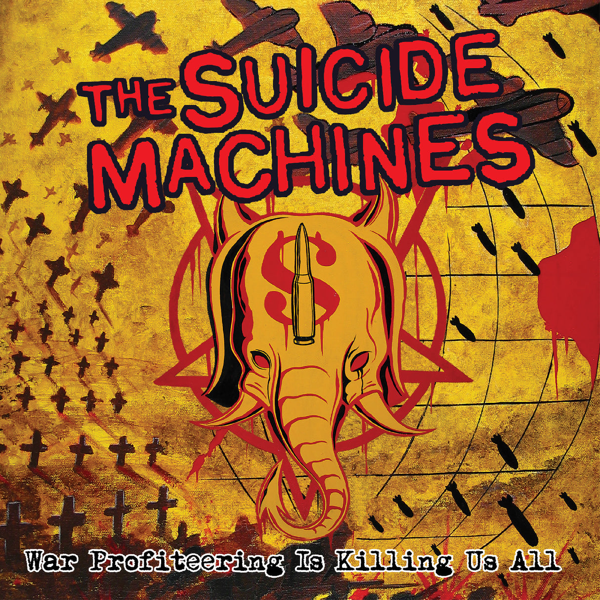 The Suicide Machines - War Profiteering Is Killing Us All LP (20th Anniversary Zoetrope Picture Disc)