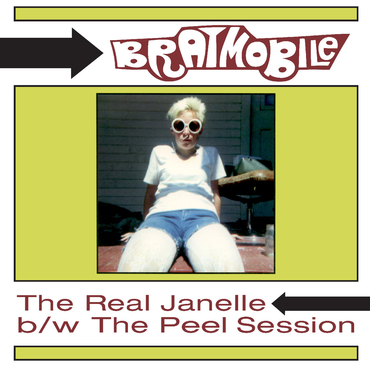 Bratmobile - The Real Janelle & The Peel Session EP (Maroon Vinyl)