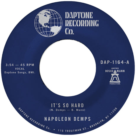 Daptone Recording Co. record label with branding and text