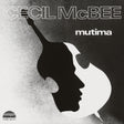 Album cover with silhouette of a face and the text 'Cecil McBee mutima' on a gradient background.