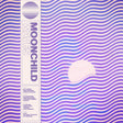 Album cover with wavy pattern and 'Moonchild' text