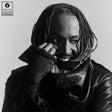 Black and white album cover with a person wearing a leather jacket and holding a phone to their ear, featuring Bravado Music Records logo.