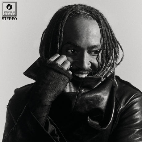 Black and white album cover with a person wearing a leather jacket and holding a phone to their ear, featuring Bravado Music Records logo.