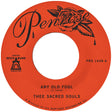 Record label with 'Penrose' branding and text about 'Any Old Fool' by 'Thee Sacred Souls'.