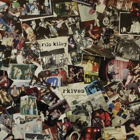 Collage of photos and images with 'rilo kiley' and 'rkives' text.