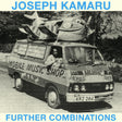 Vintage van labeled 'Mobile Music Shop' with a person inside, featuring the name 'Joseph Kamaru' at the top.
