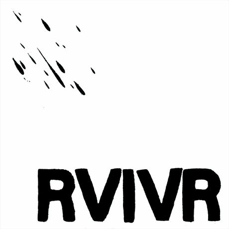 Black 'RVIVR' logo on a white background
