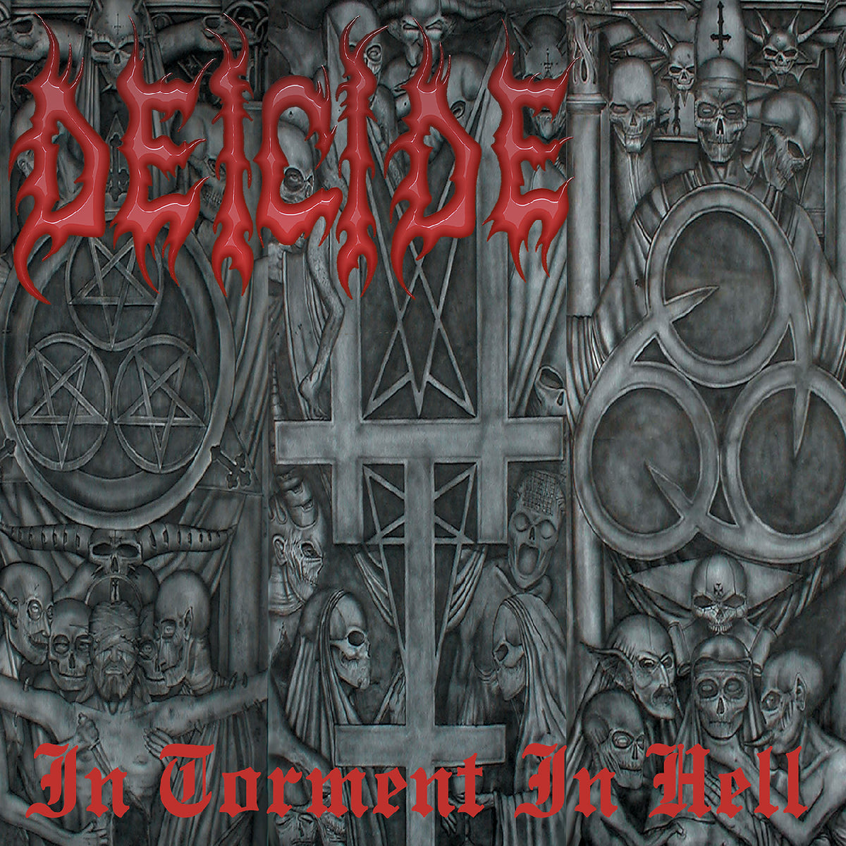 Deicide - In Torment in Hell LP (Red Vinyl)