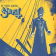 Album cover with a skeleton in a coat on a ship against a yellow background, featuring the text 'If You Have Ghost'.